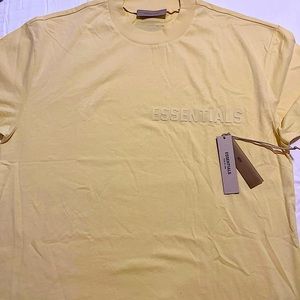 Essentials Fear Of God short sleeve tee.